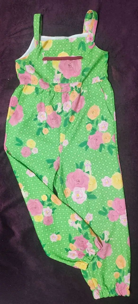 Macacão feminino infantil