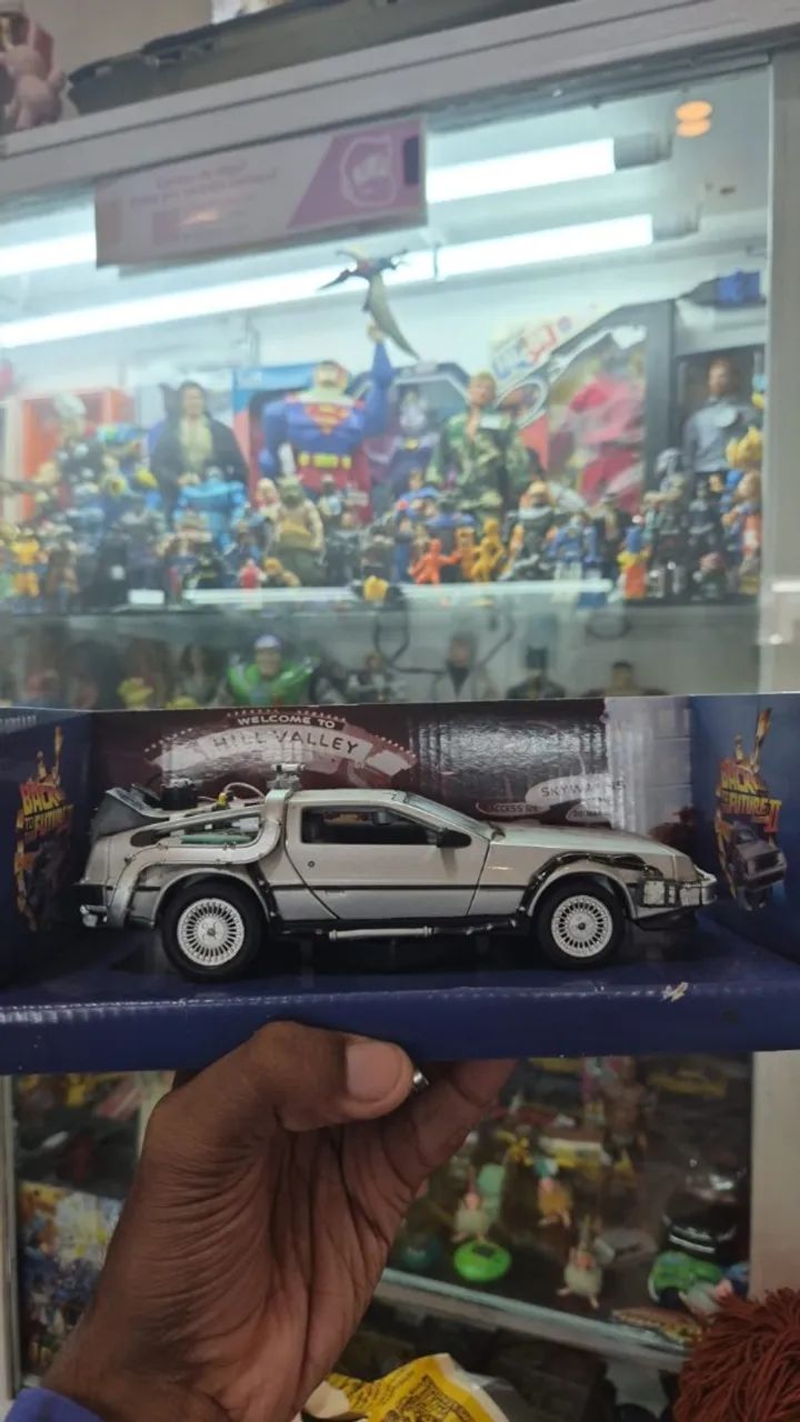 Miniatura DeLorean Time Machine Back To The Future II 1:24 - Foto 2