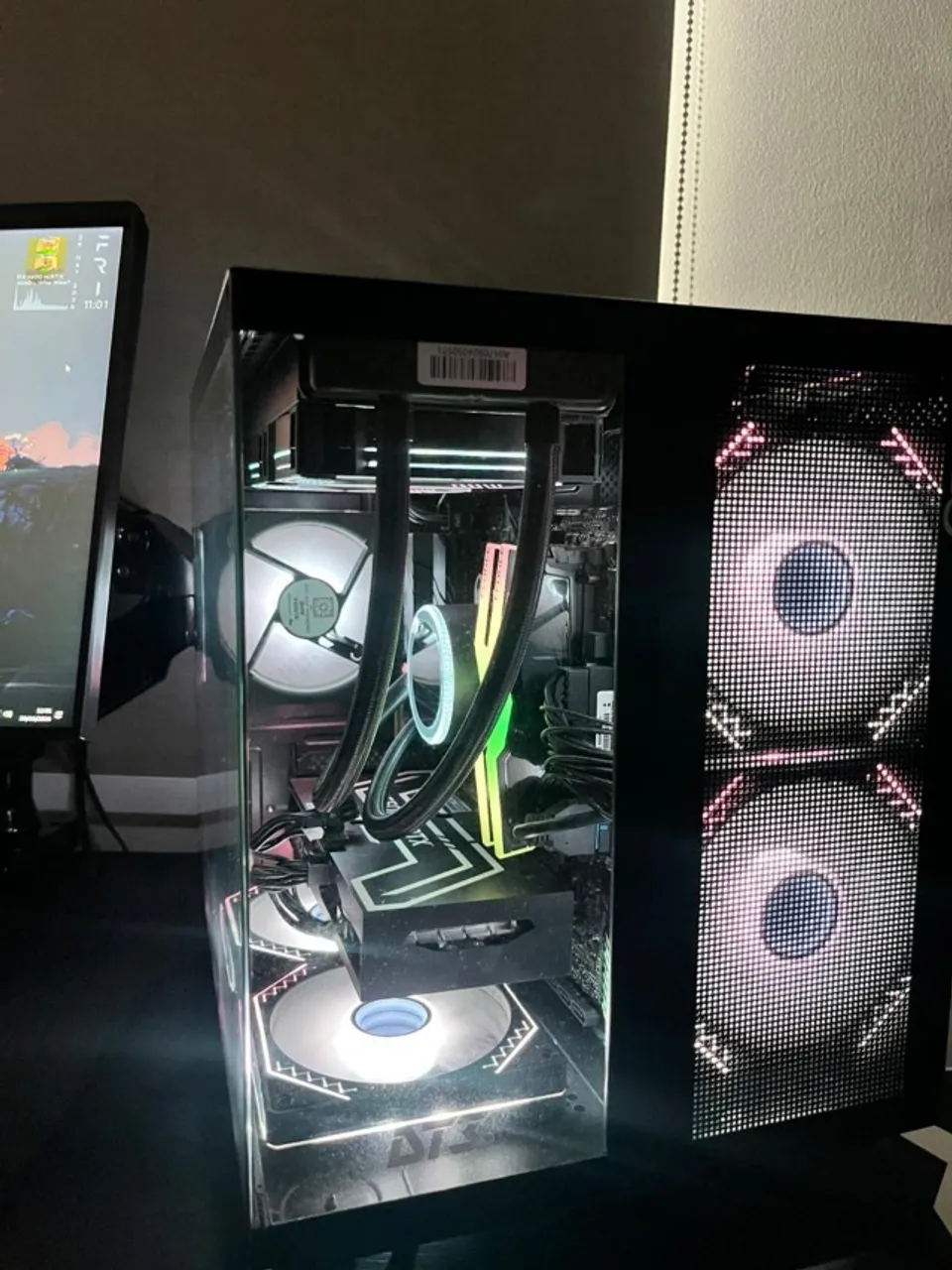 PC Gamer Ryzen 7 5700X3D + RTX 3060 Ti - R$ 4.999 - Serviços