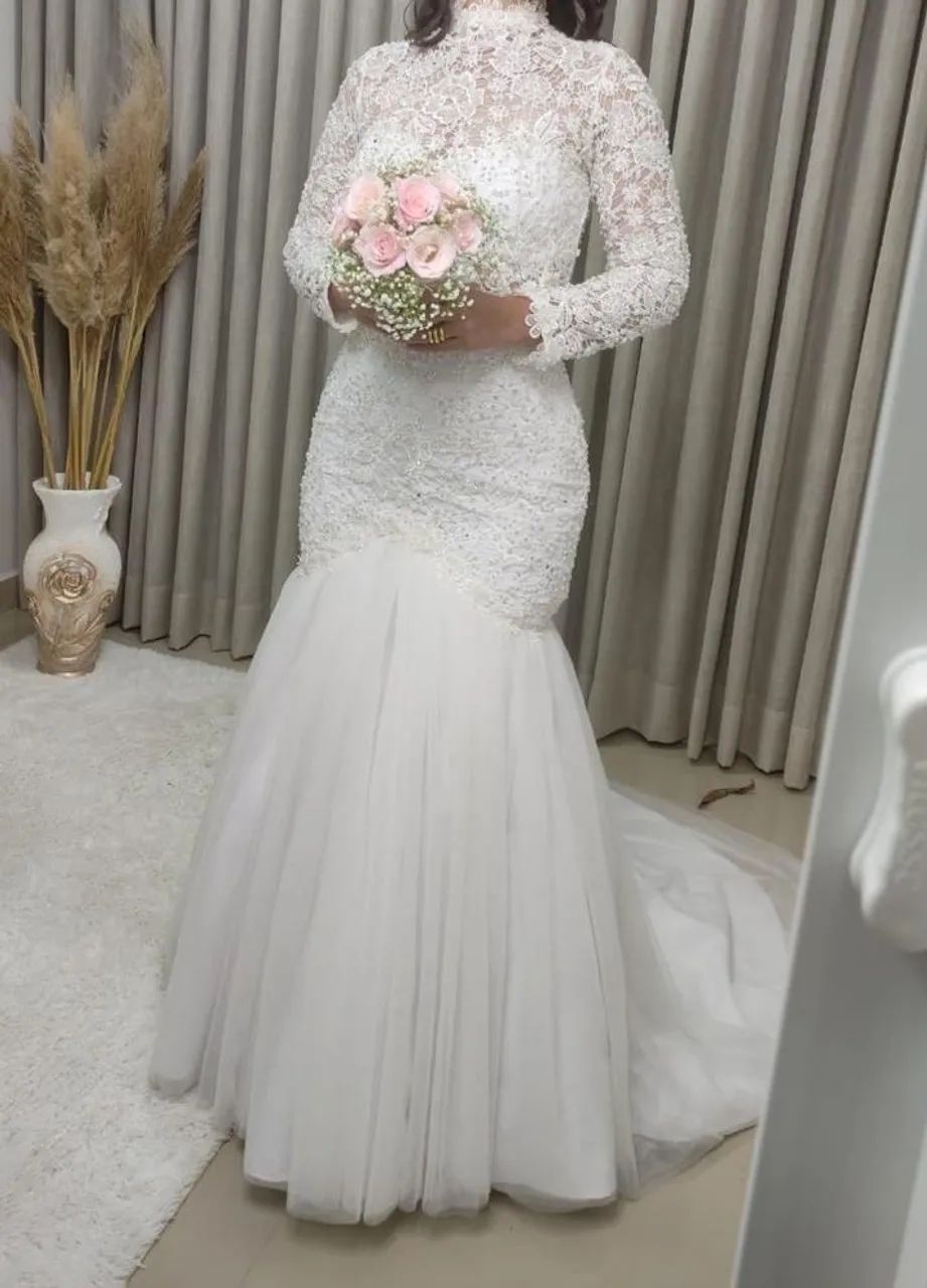 Vestido de noiva a venda  - Foto 5
