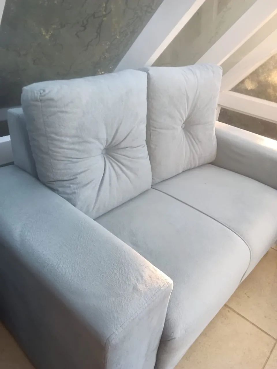Oportunidade!, Vende-se conjunto de 2 sofás impecáveis. - Foto 2