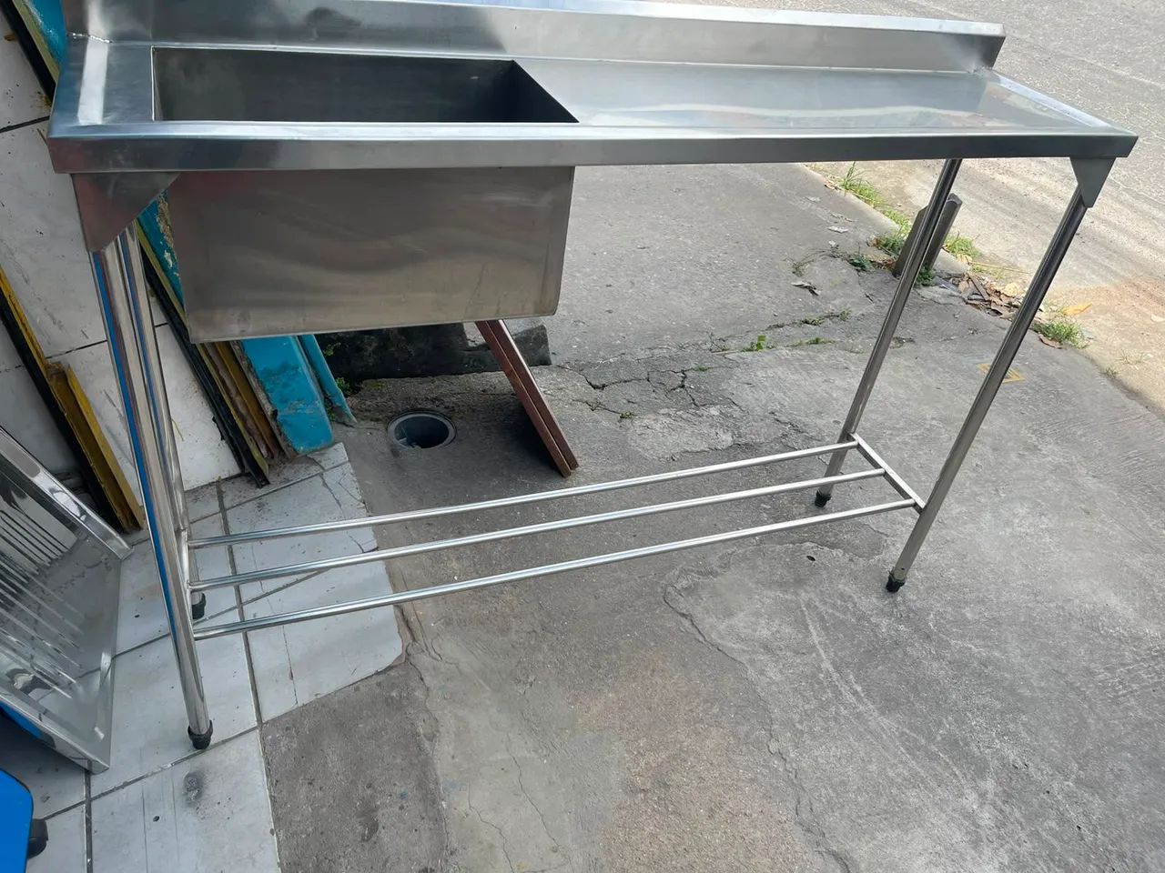 Pia inox 160 por 38  - Foto 3