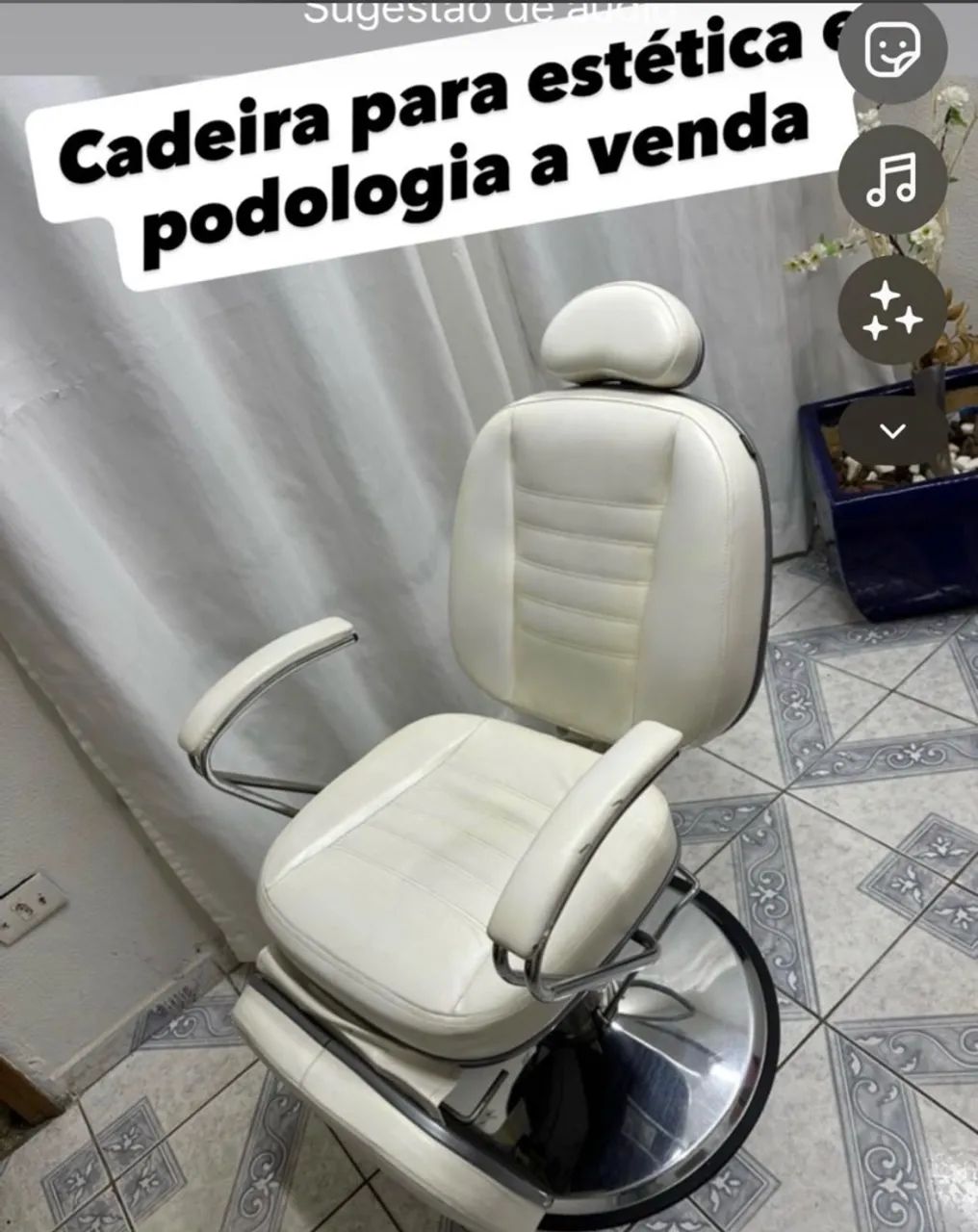 Cadeira  para  estética   - Foto 2