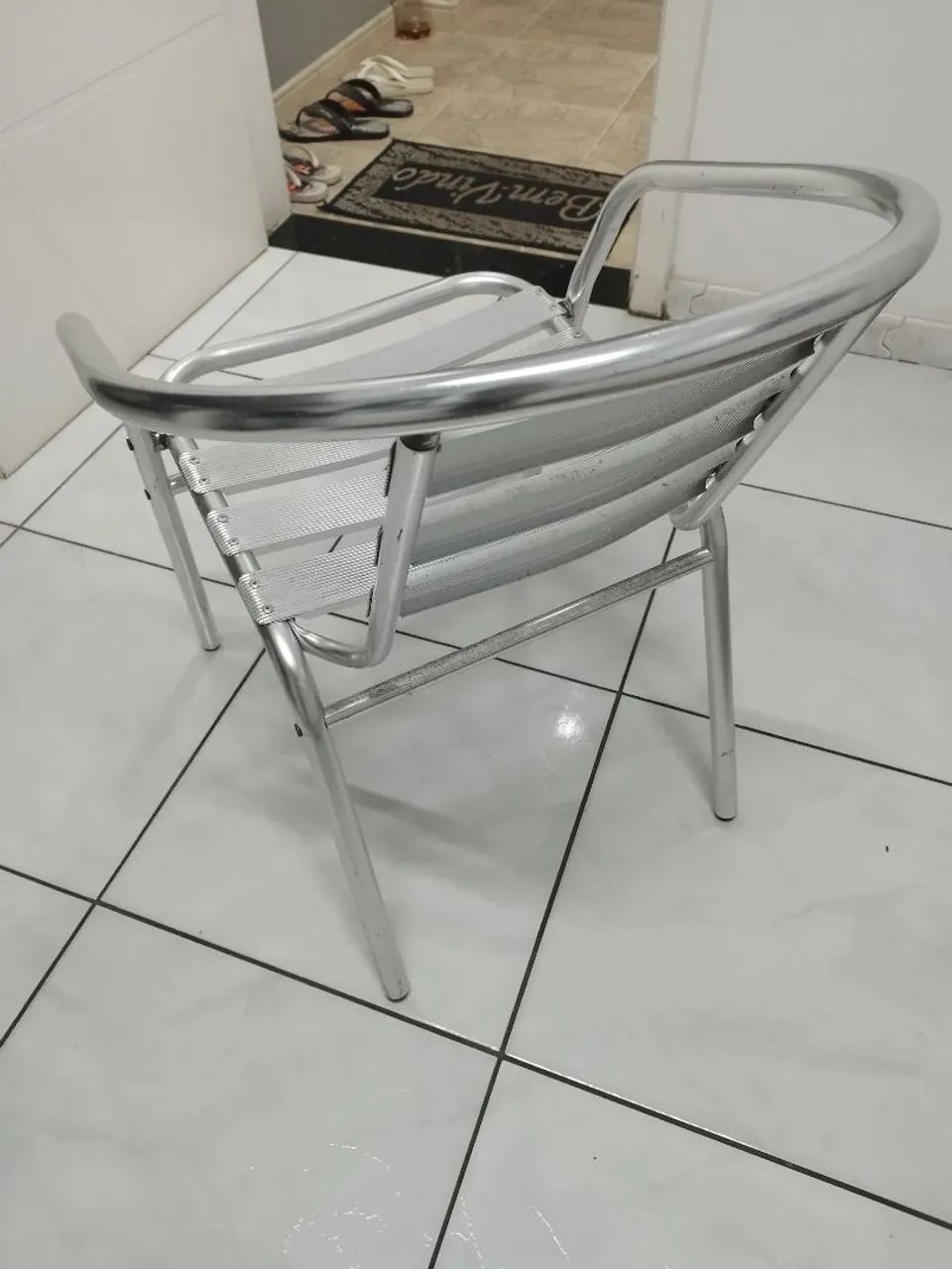 Cadeira em alumínio  - Foto 3
