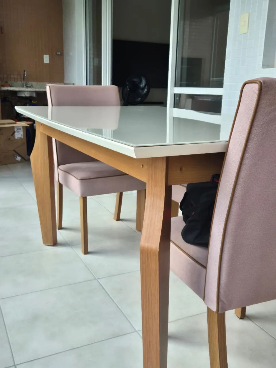 Mesa de Jantar Henn 1,60 m  - Foto 2