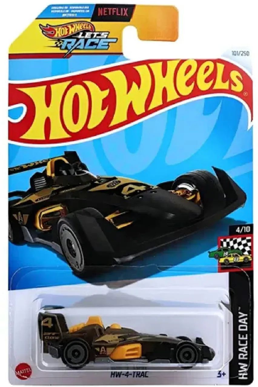 Hot Wheels carrinho de corrida Race Day HW 4 Track - Foto 4