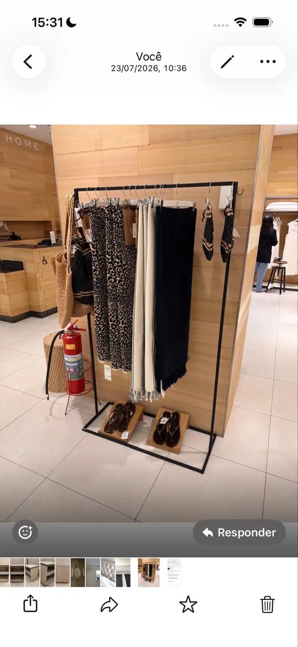 Araras de roupas
