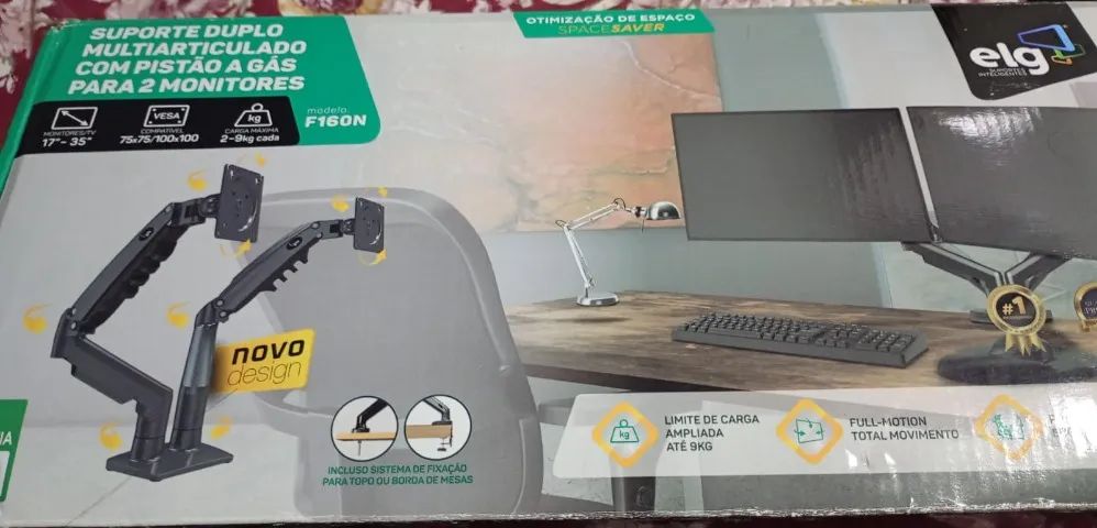 SUPORTE PARA DOIS MONITORES - Foto 3