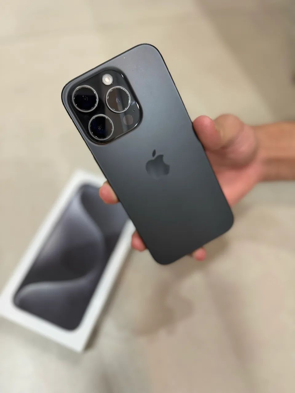 iPhone 15 Pro | 128GB | Titânio Preto - Foto 5