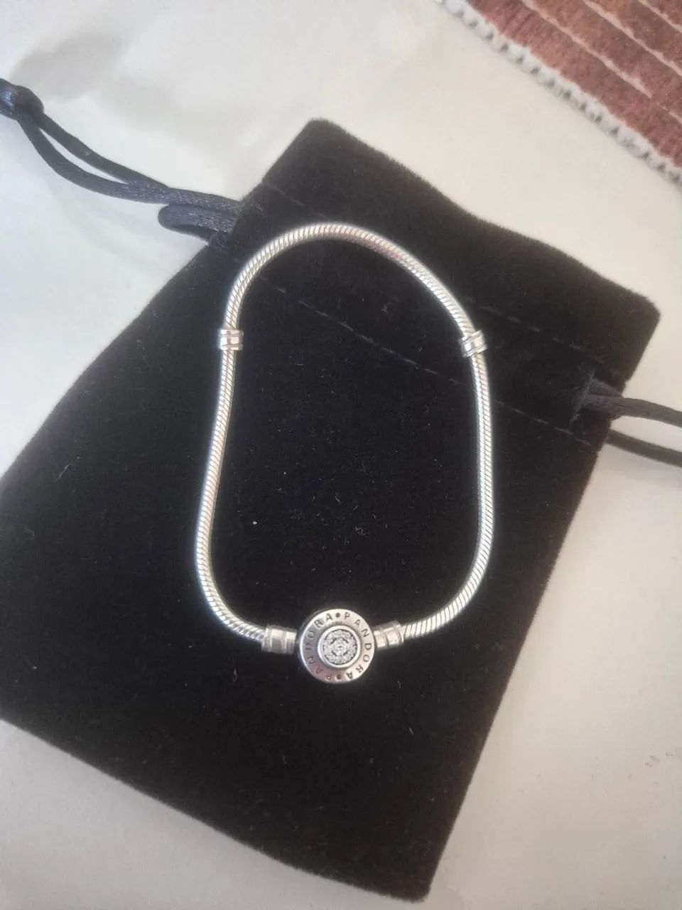 Pulseira de prata pandora