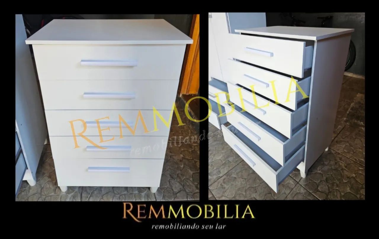 CÔMODA GAVETEIRO NOVA / ENTREGAMOS MONTADO  - Foto 3