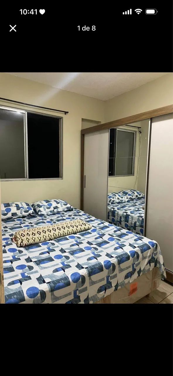 Apartamento mobiliado 