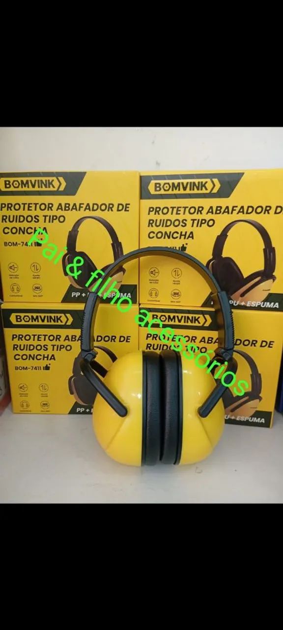 Abafador tipo concha 