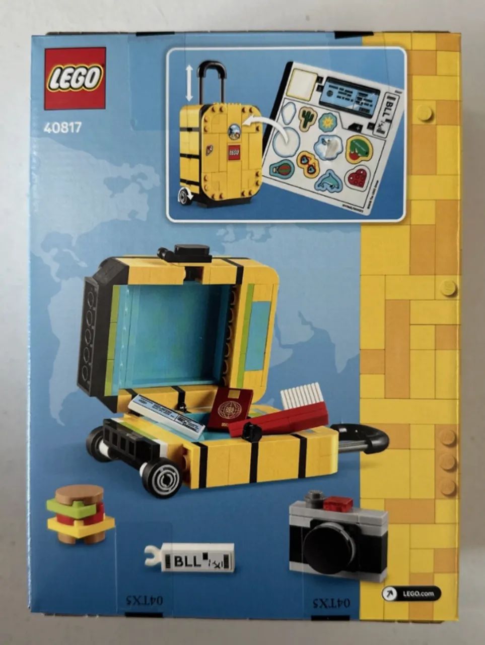 Lego mala de viagem amarela 40817 - Foto 2