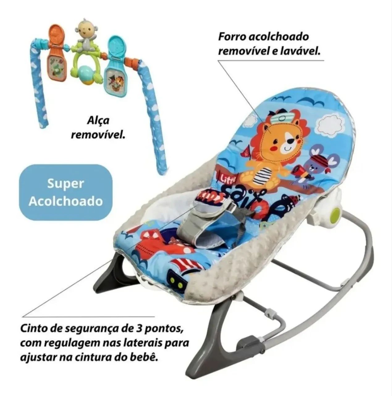 Cadeirinha de balanço infantil  - Foto 4