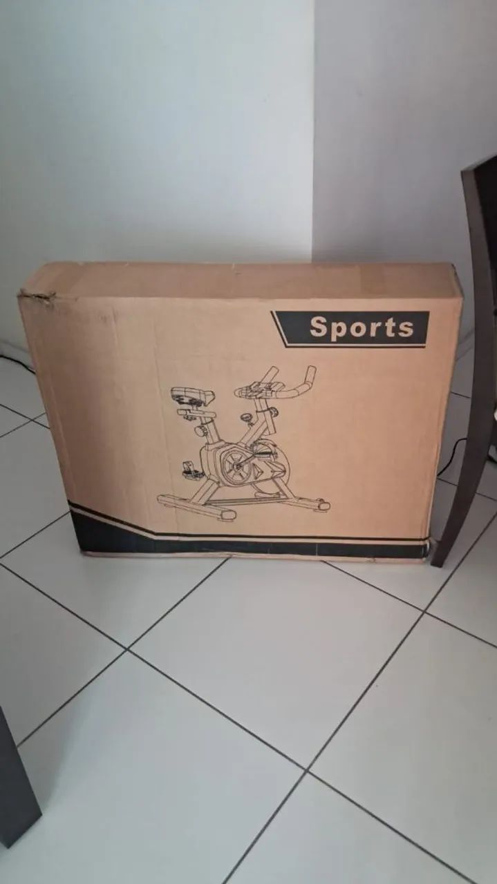 Bicicleta ergométrica  zero na caixa lacrada