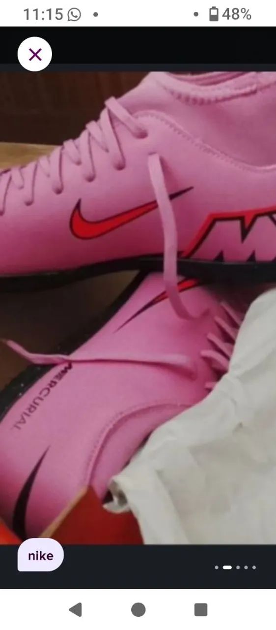CHUTEIRA SALÃO NIKE. - Foto 2