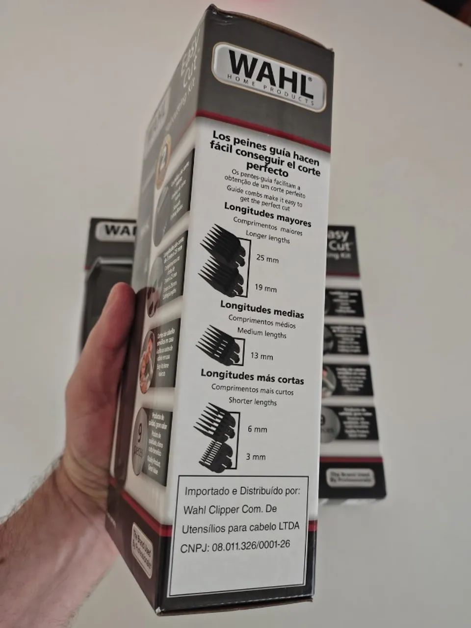 Maquina de Cortar Cabelo Wahl Easy Cut Black 220v - Foto 3