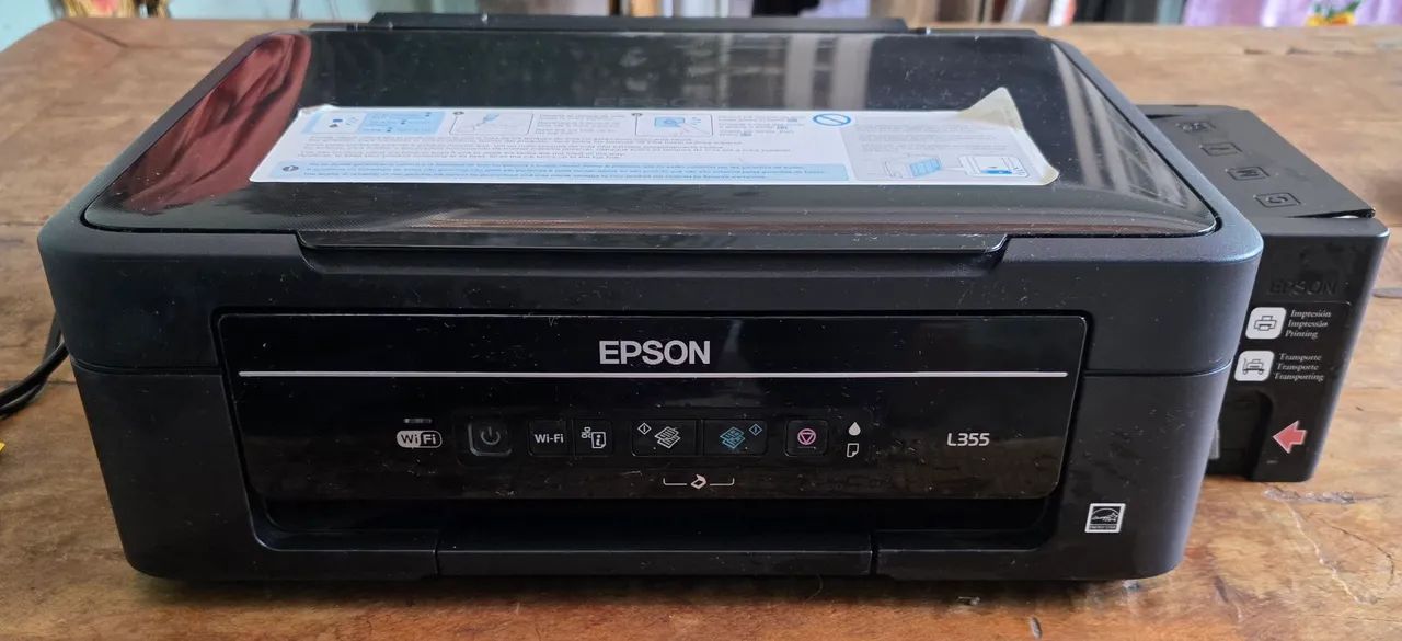 Impressora Multifuncional EcoTank L355 Epson - Foto 4