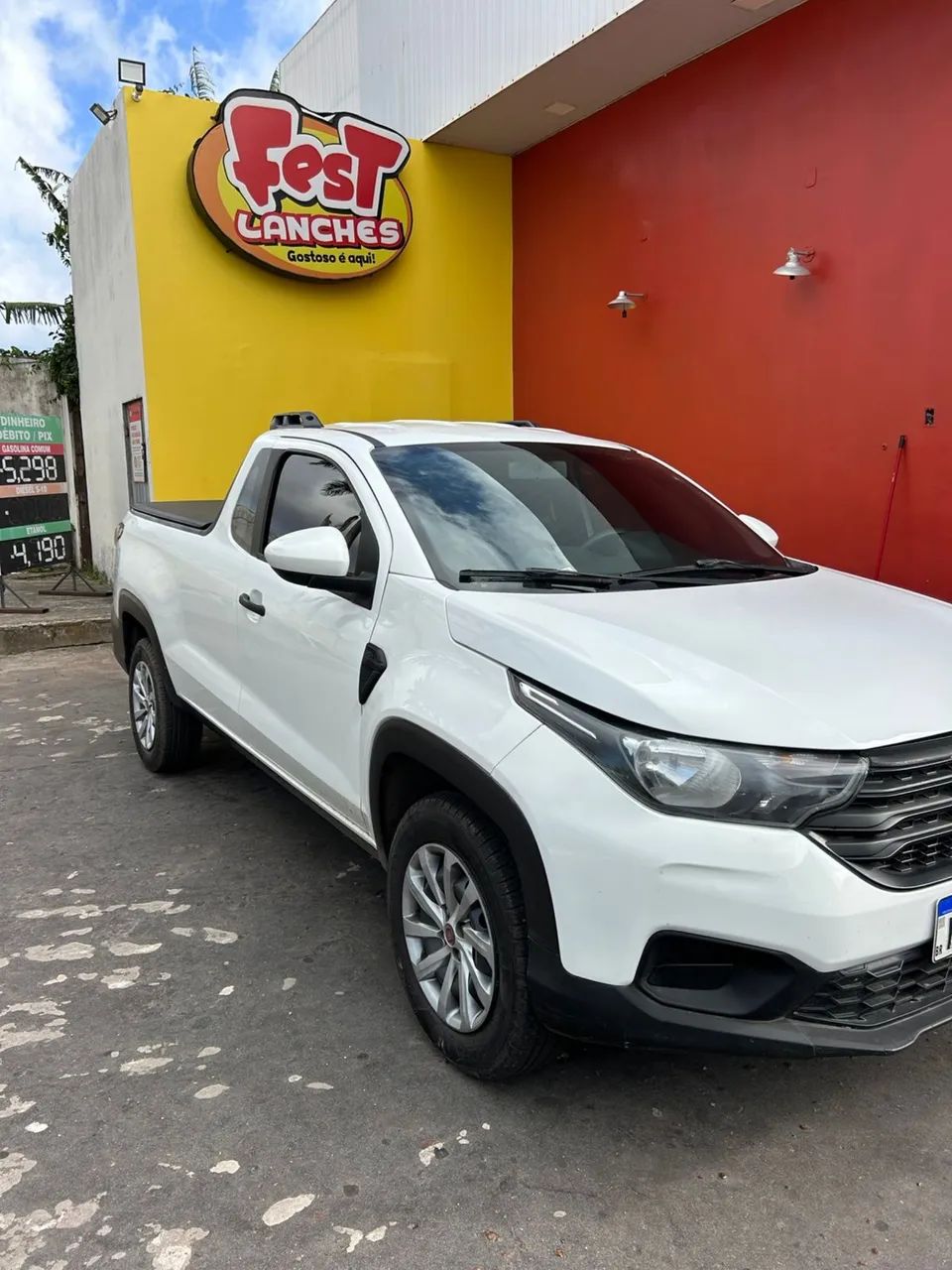Fiat Strada Endurance 1.4 Flex 8V CS Plus 2023 - Foto 4