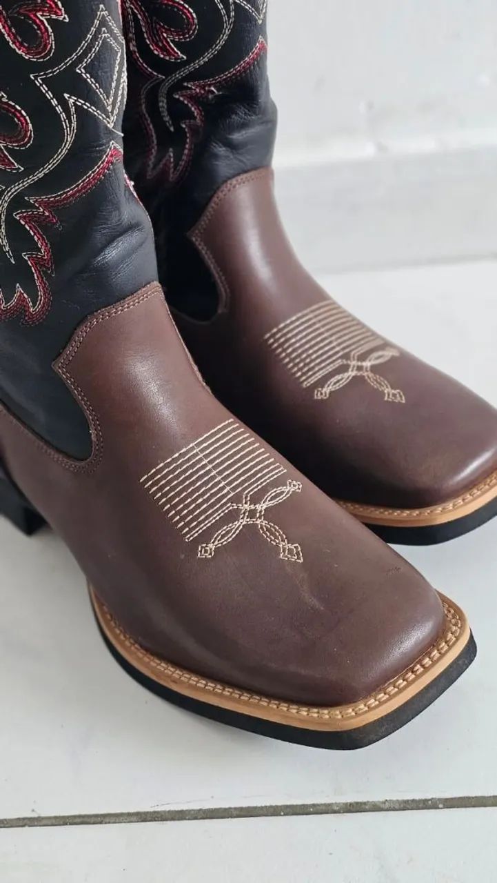 Bota de couro - Foto 3