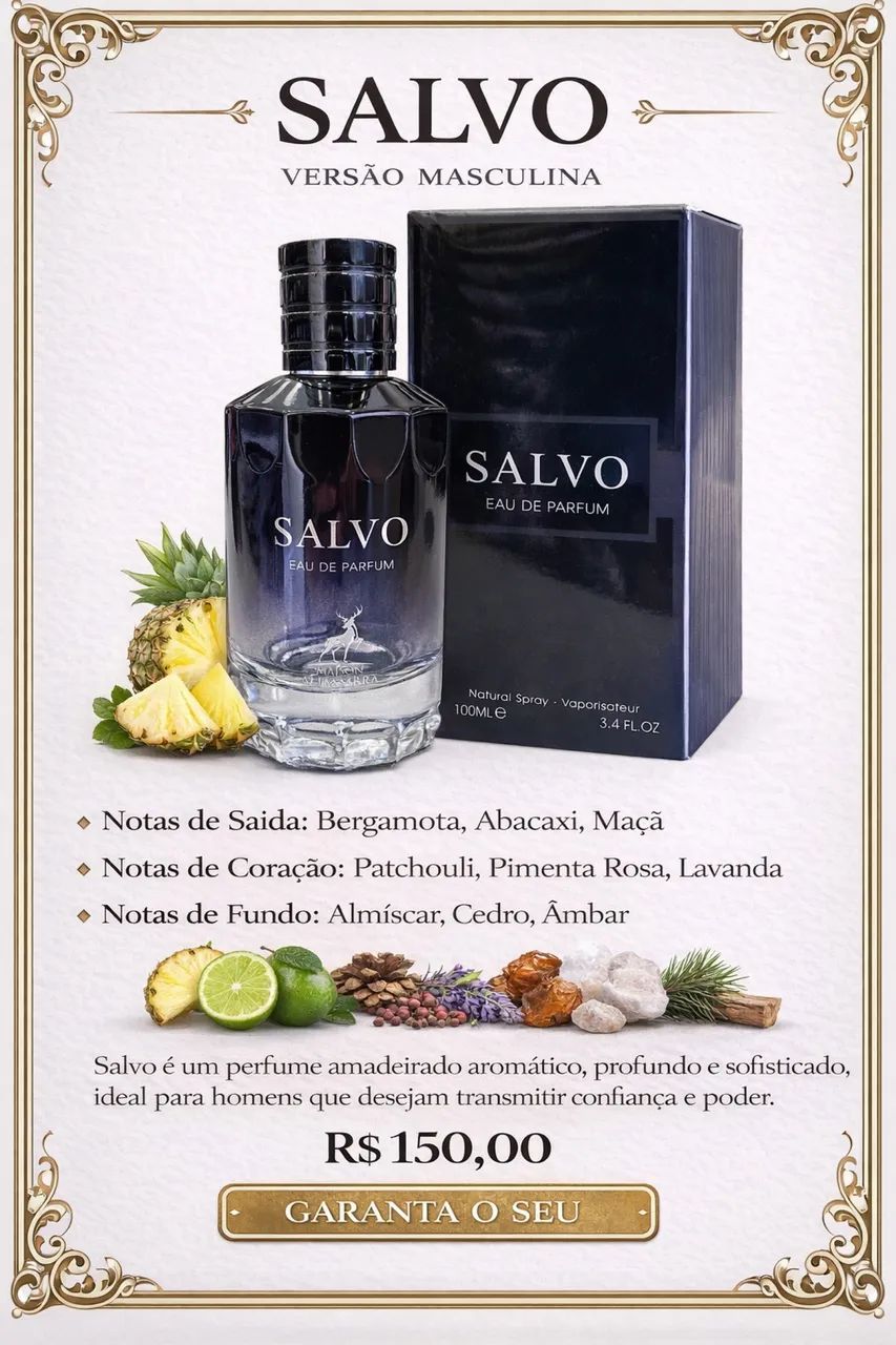Perfume árabe salvo 