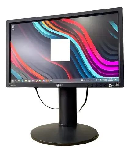 Monitor LG Led 19 polegadas com base articulável (vertical e horizontal)