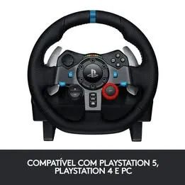 Volante Logitech G29 Driving Force para PS5, PS4, PS3 e PC, 12x 149,89 - Foto 3