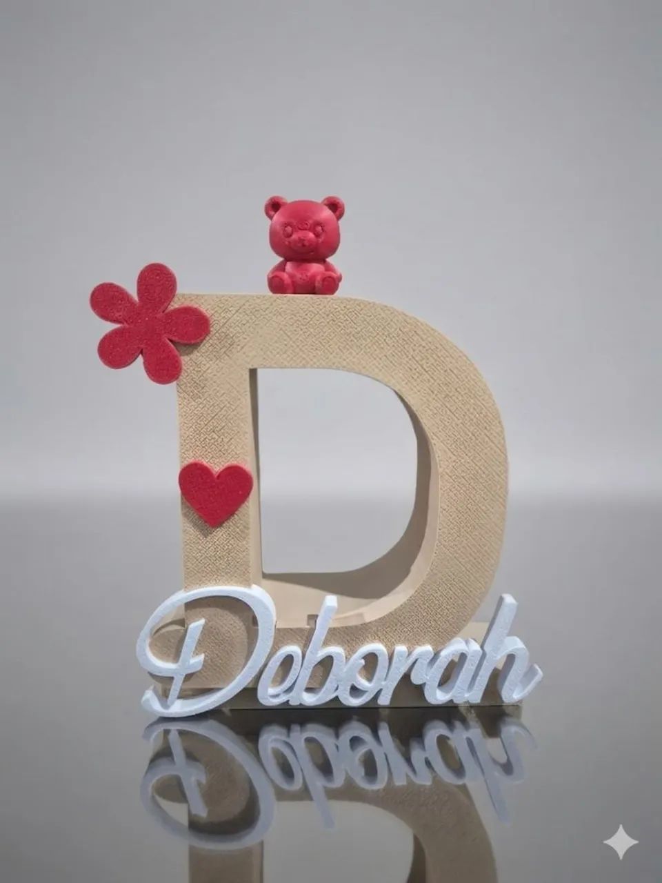 Placa Decorativa e Maternidade com Letra e Nome Personalizada - Foto 4