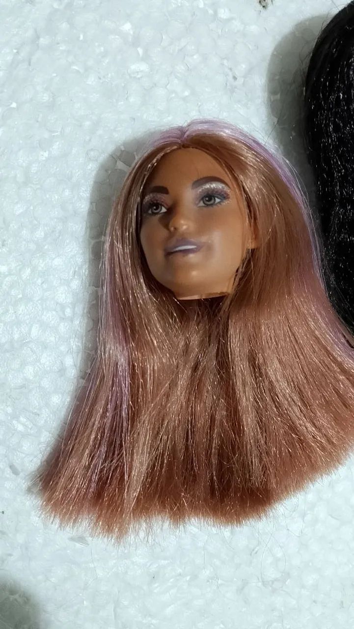 Cabeça de bonecas Barbies Mattel  negra ( unidade) - Foto 4