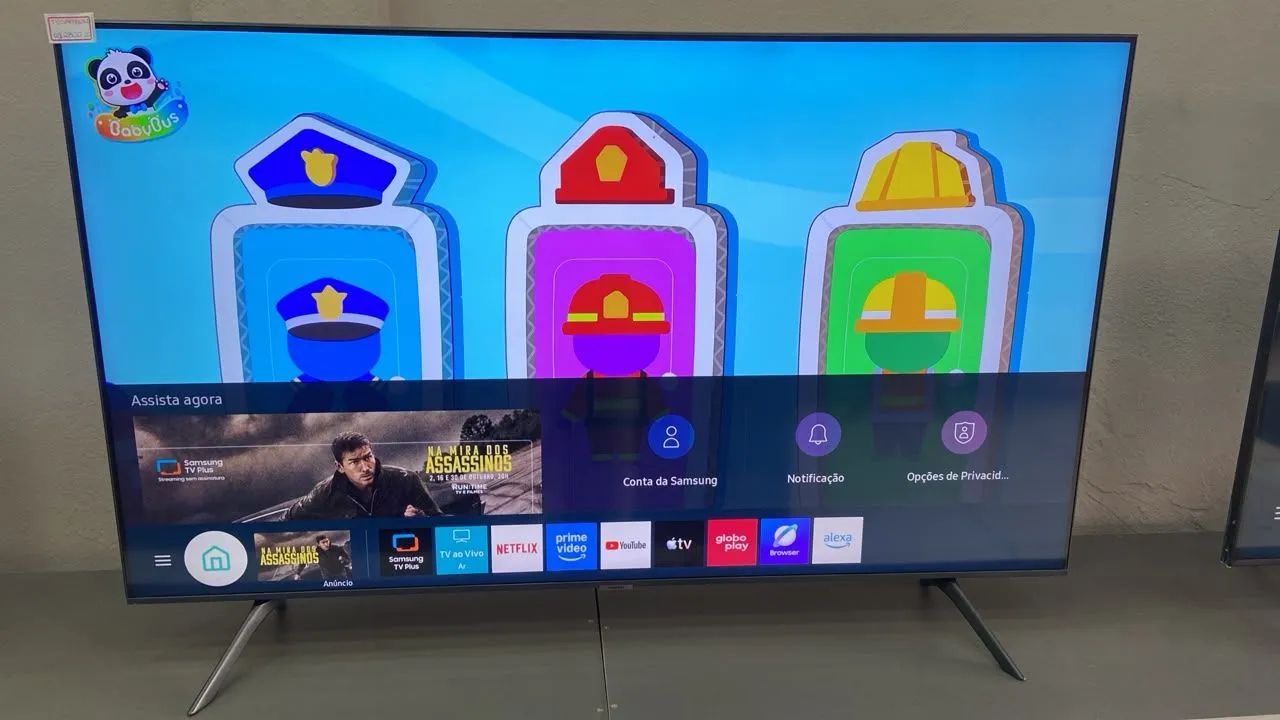 Smart Tv Samsung 55 polegadas 4k UHD  - Foto 2