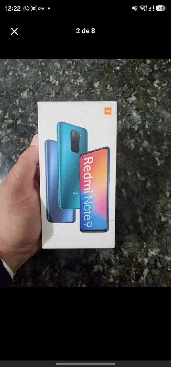 Redimi note 9 128gb ZERADO PASSO CARTÃO  - Foto 2
