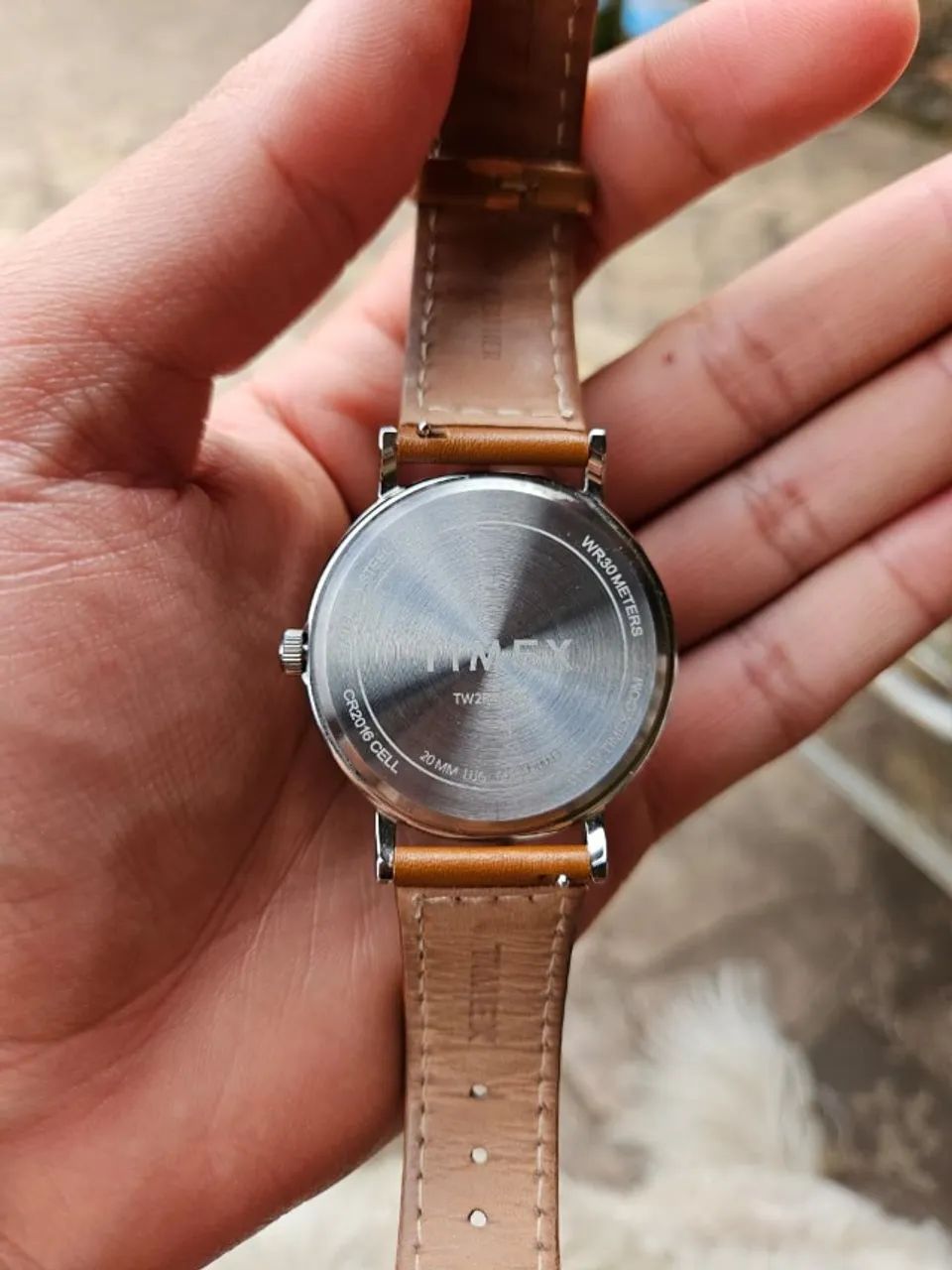 Relógio Timex Weekender Novo Azul com Pulseira em Couro - Foto 4