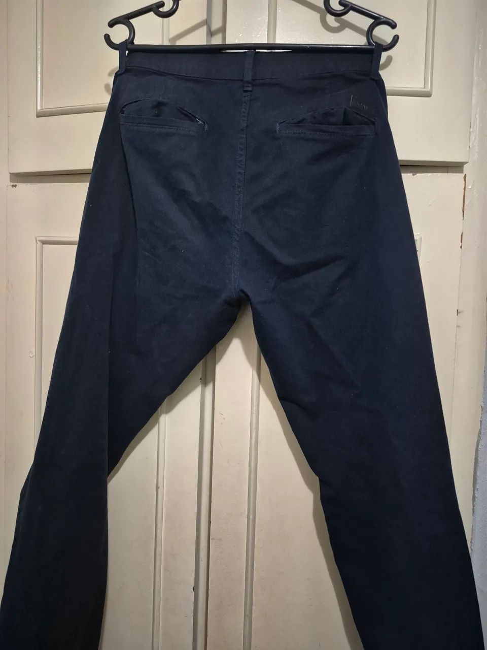 Calça de Sarja Azul ARAMIS 38 - Foto 4