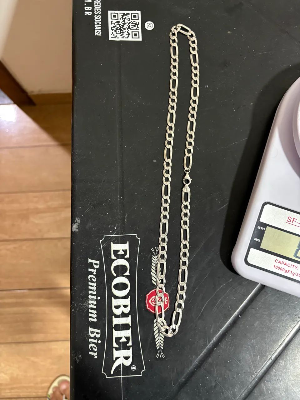 CORDÃO DE PRATA 925 ELO 3x1 