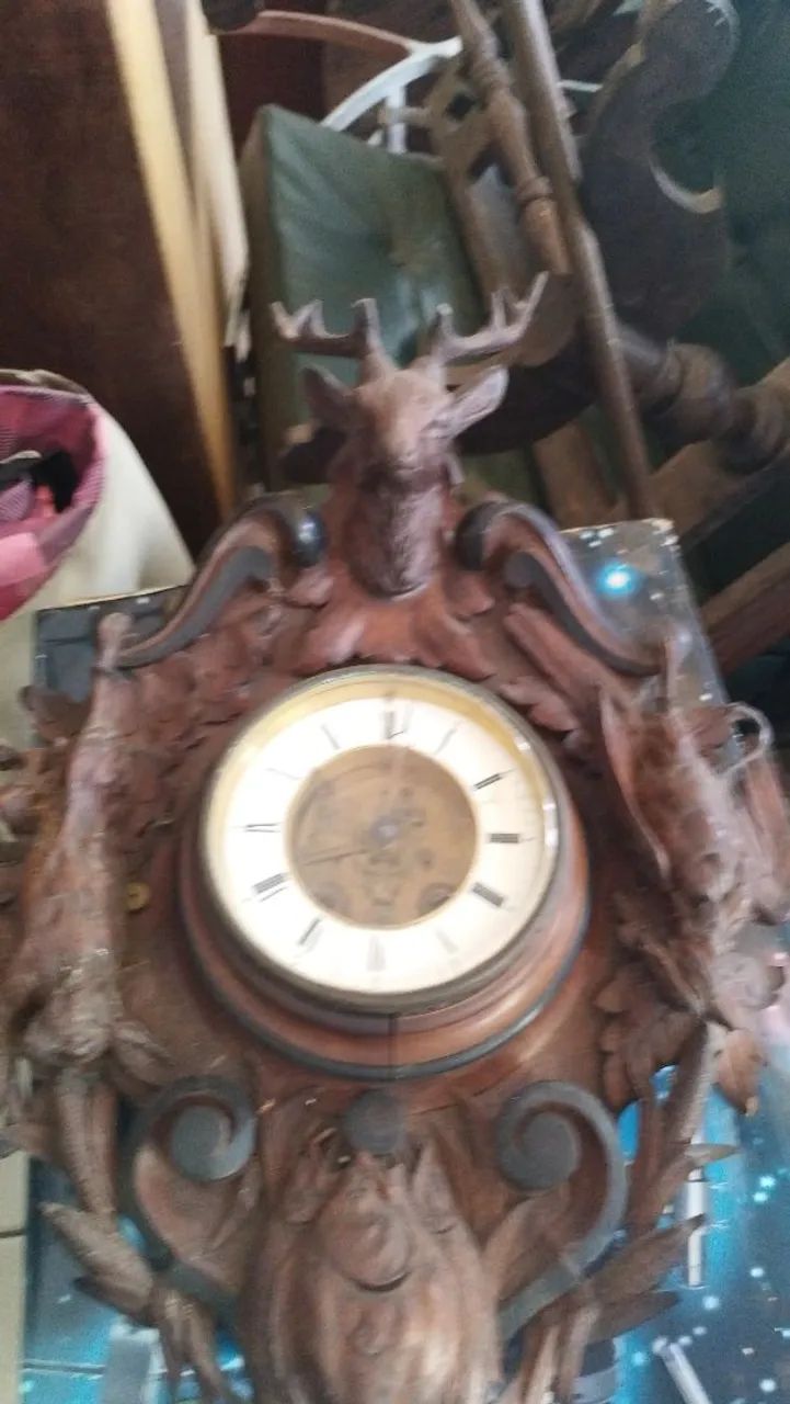 Centenary Black Forest Clock65581389760386125