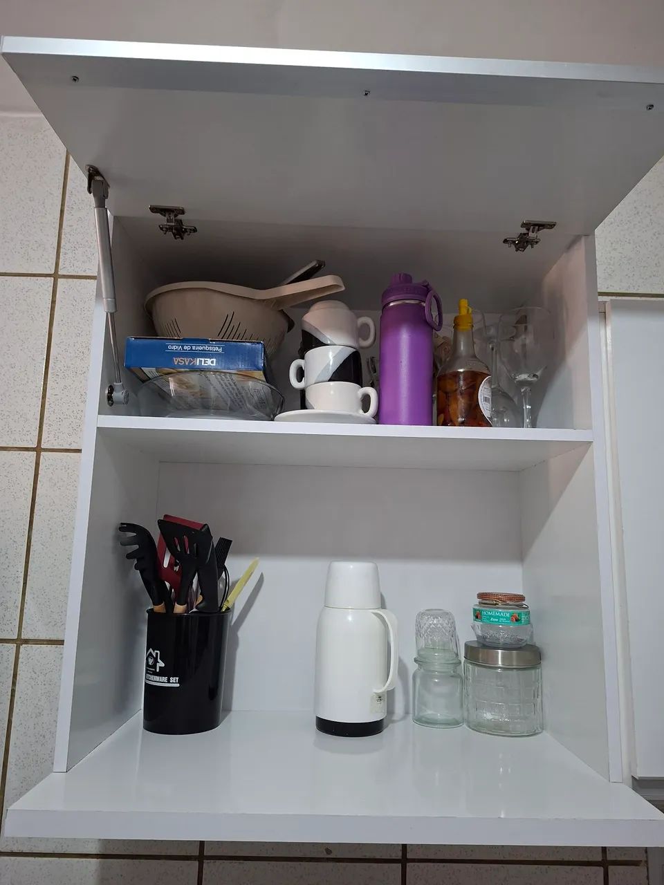 Armário aéreo com nicho  - Foto 2