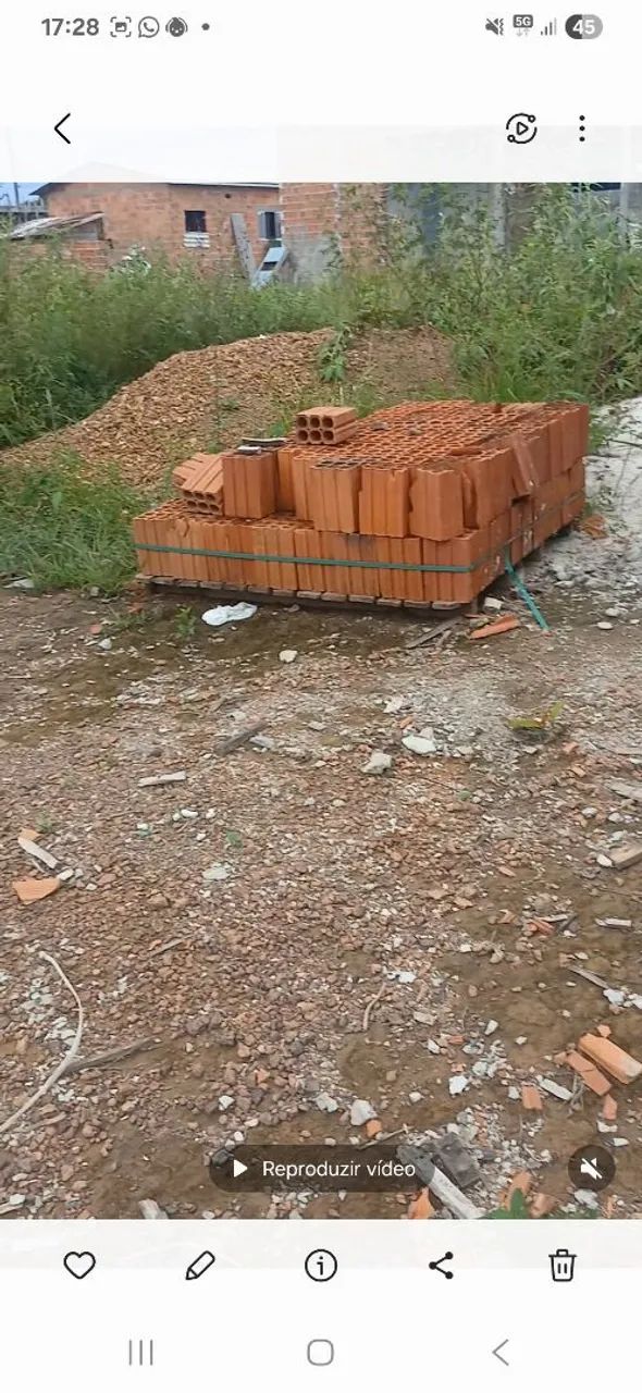 Repasse ou troca com veiculo um terreno  no Acquaville. Valor 11. Mil com material seixo e - Foto 4