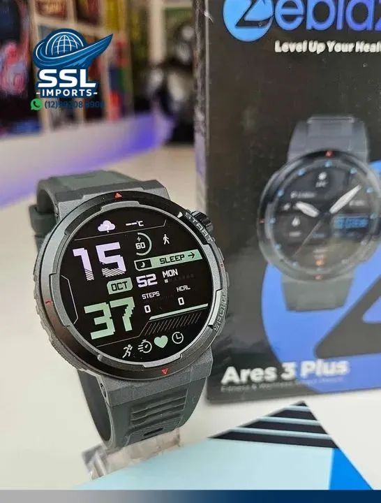 Smartwatch Zeblaze Ares 3 Plus AMOLED Bluetooth IP68 - Foto 3