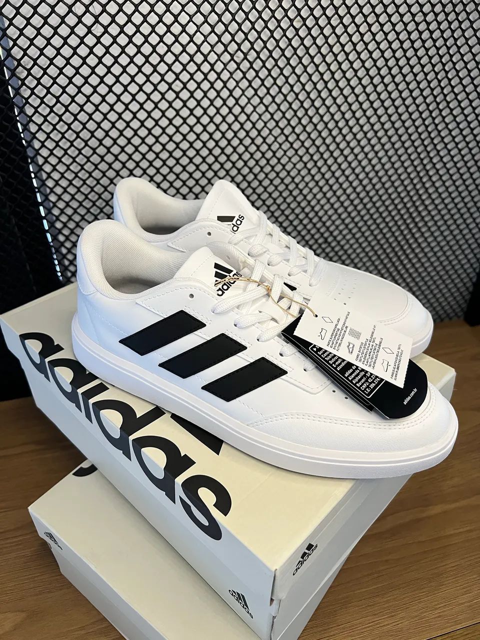 Tênis Adidas Courtblock White