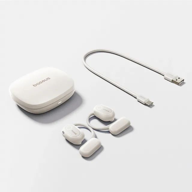 Fone Baseus Bowie Eli 15i Fit | Hi-Res/LDAC | Open-Ear | Driver Titânio -Entrega Grátis- - Foto 6