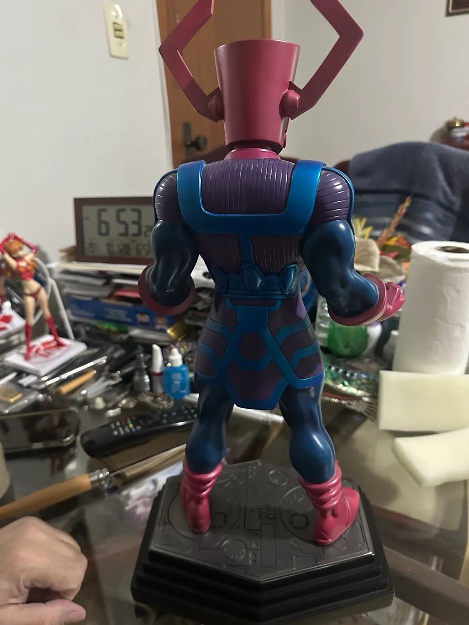    Estátua Galactus Bowen Marvel Original + Isopor - Foto 2