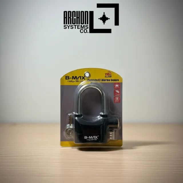 Cadeado com Alarme Sonoro BM358 - Foto 2