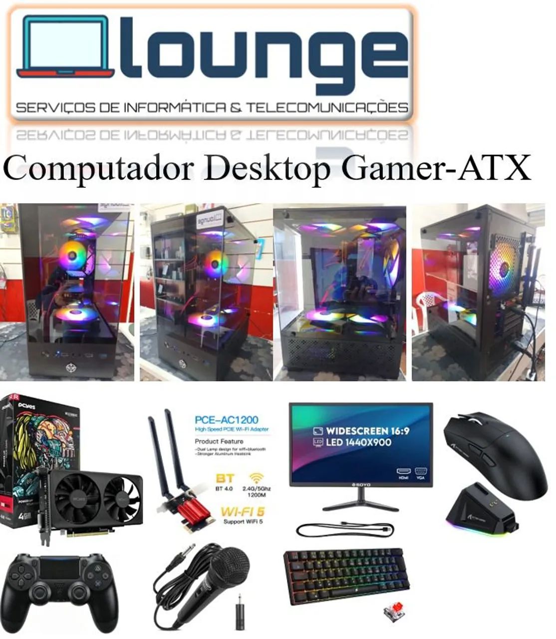 Computador Desktop Game ATX  - Foto 2