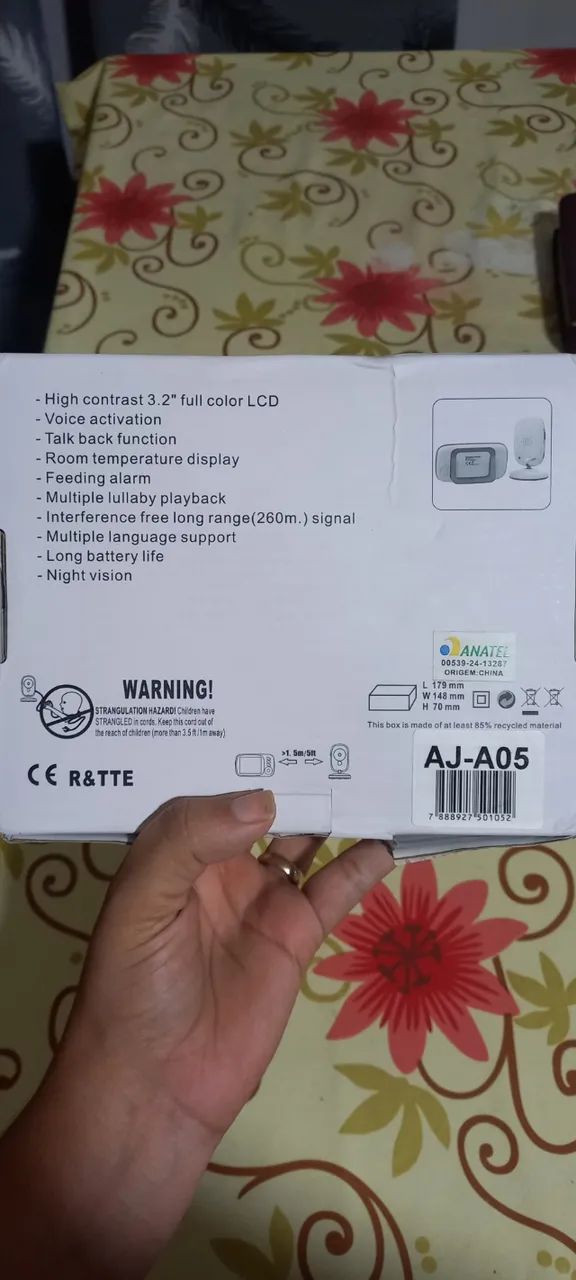 Babá Eletrônica com Visão Noturna  - Foto 5