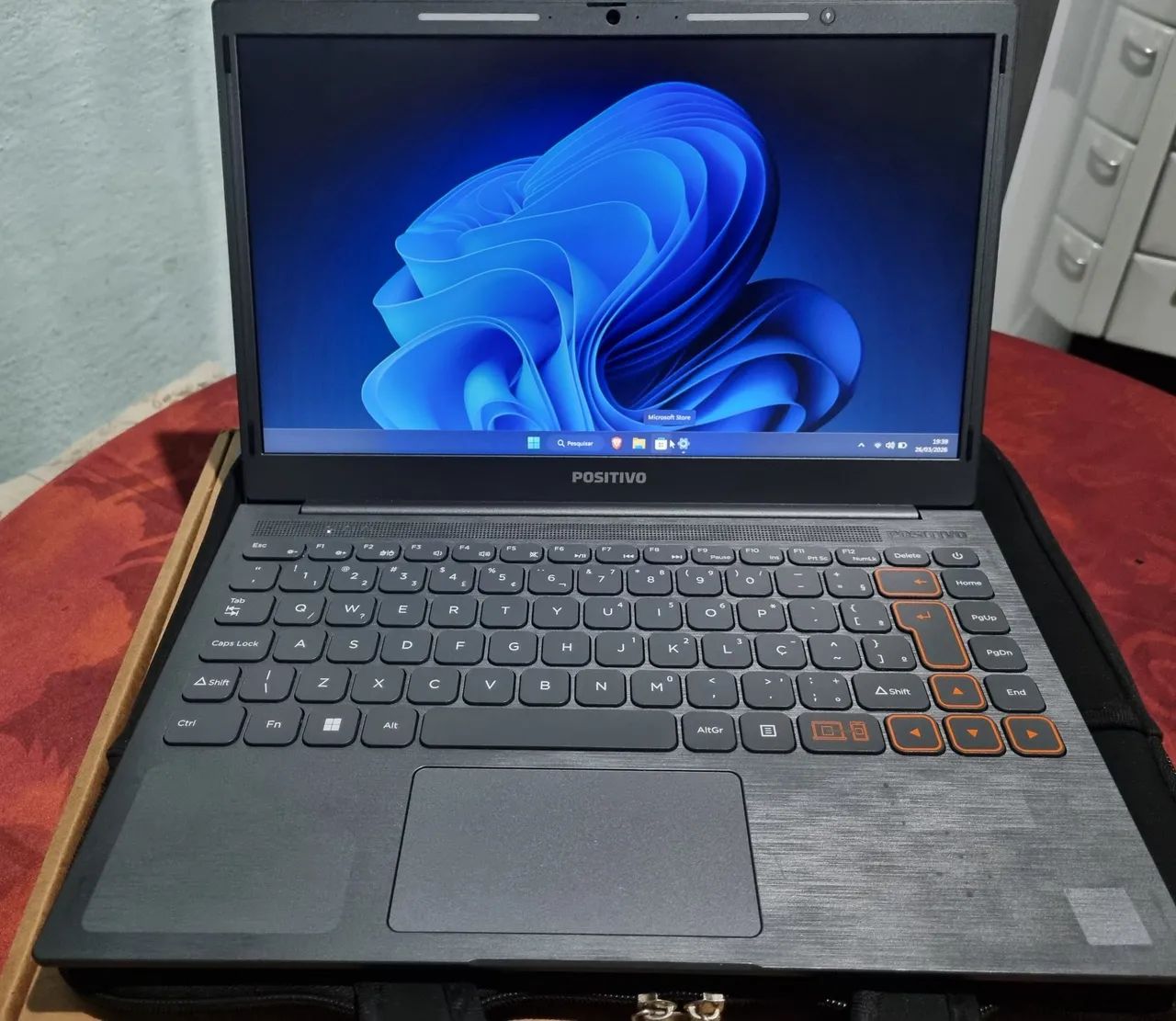 Notebook positivo vision c14+ bolsa de notebook, mouse, carregador e caixa original  - Foto 5