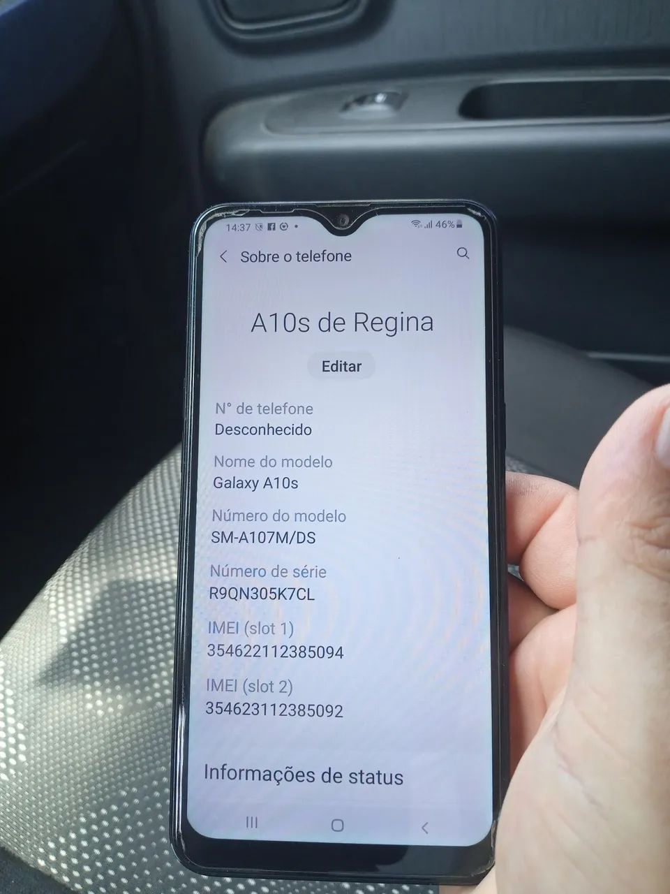 Samsung A 10 S com caixa - Foto 3