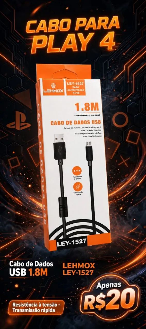 Cabo para play4 