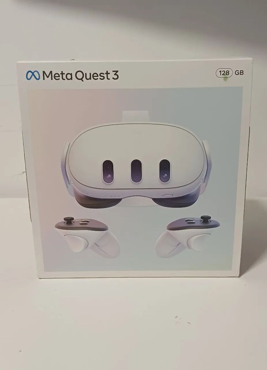 Meta Quest 3 128GB SEMINOVO (10h de uso) + Entrega em mãos