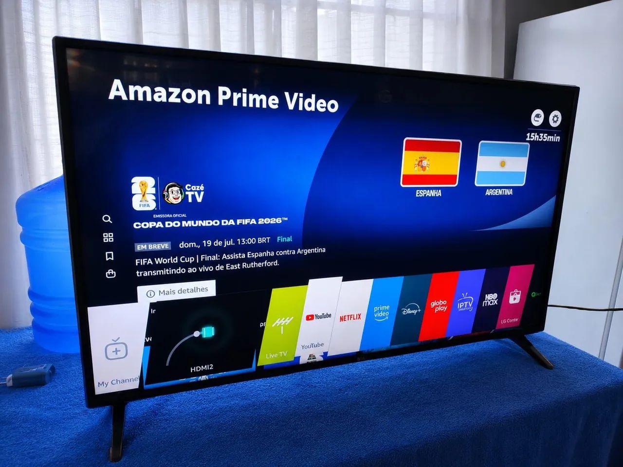 Smart TV LG 50 polegadas 4K ultra com vários aplicativos - Foto 4